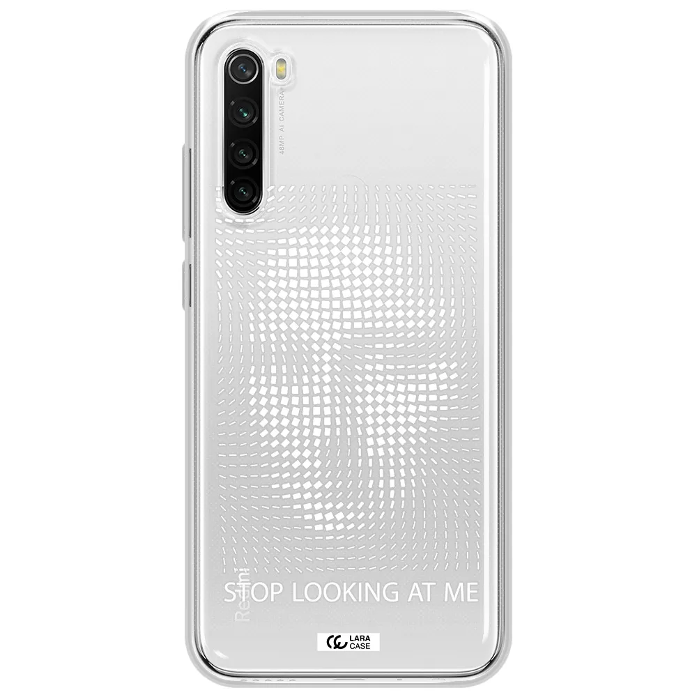 Stop Looking At Me Xiaomi Redmi Note 8T Clear Tpu Case
