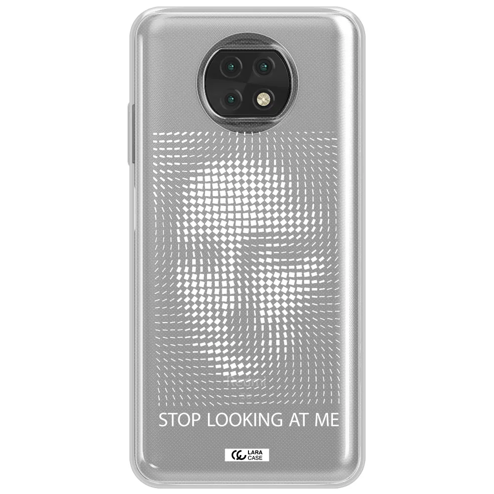 Stop Looking At Me Xiaomi Redmi Note 9T Clear Tpu Case