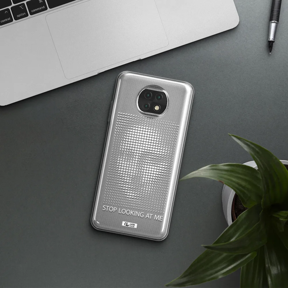 Stop Looking At Me Xiaomi Redmi Note 9T Clear Tpu Case