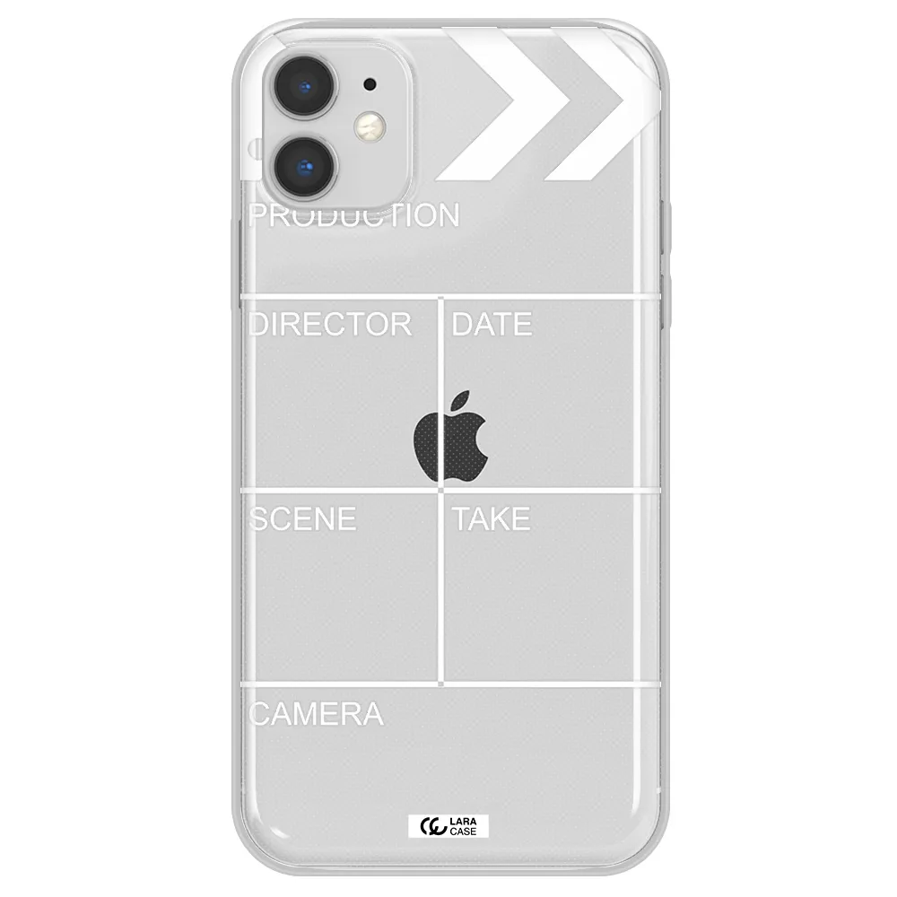 Clapperboard Apple iPhone 11 Clear TPU Case