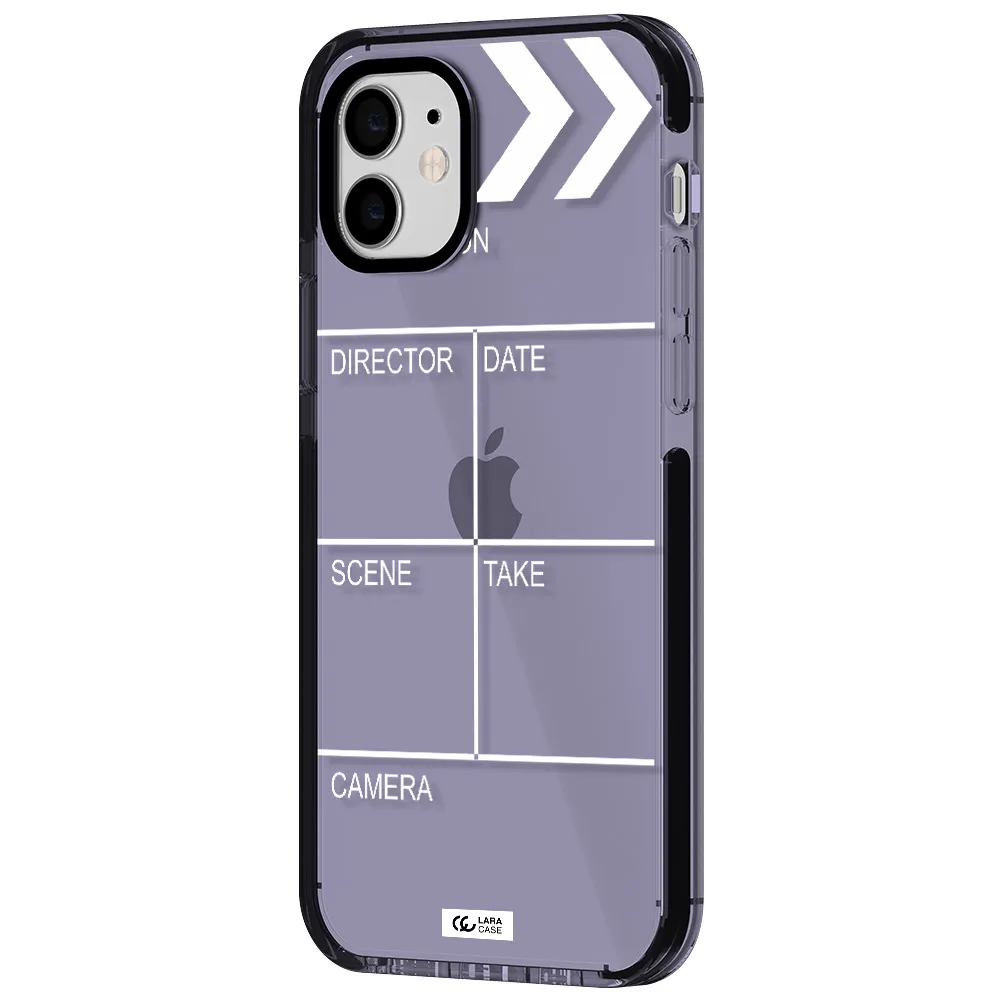 Clapperboard Apple iPhone 11 impact Lilac Case