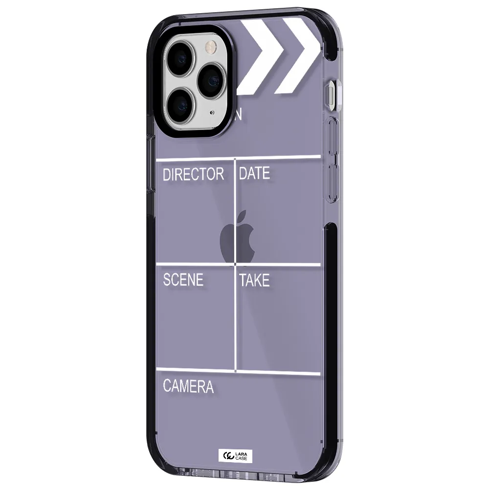 Clapperboard Apple iPhone 11 pro max impact Lilac Case