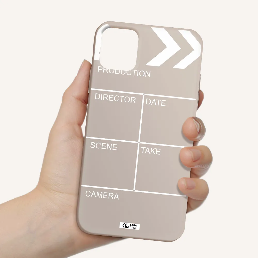 Clapperboard Apple iPhone 11 Silicone Stone Case