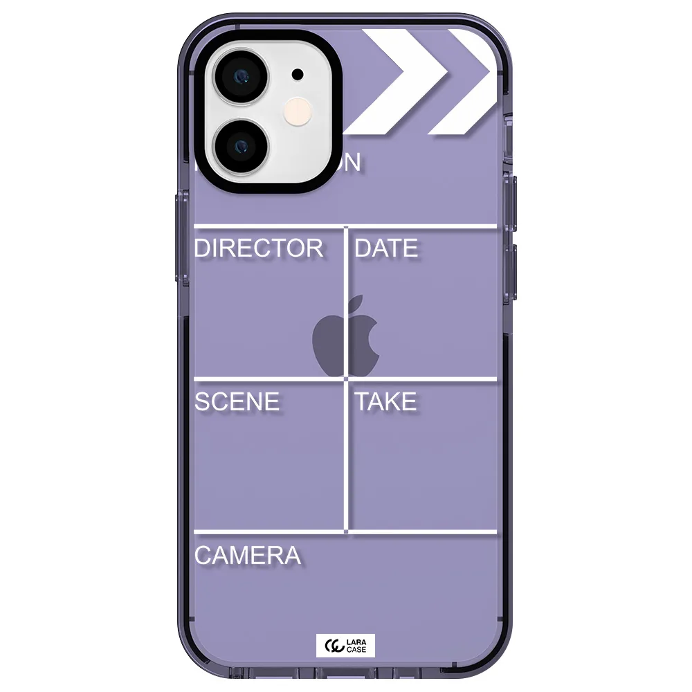 Clapperboard Apple iPhone 12 mini impact Lilac Case