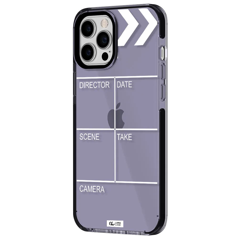 Clapperboard Apple iPhone 12 pro max impact Lilac Case
