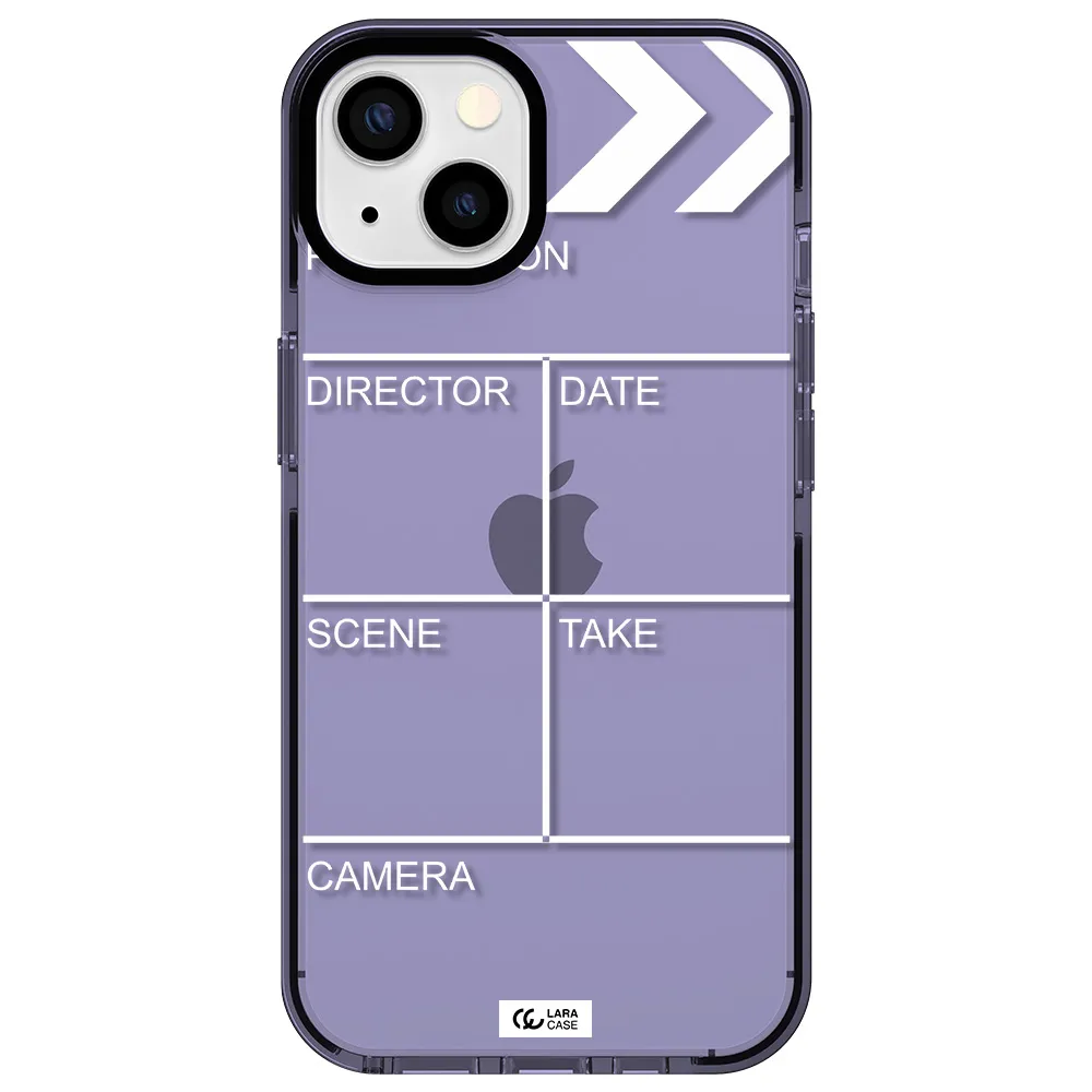 Clapperboard Apple iPhone 13 impact Lilac Case