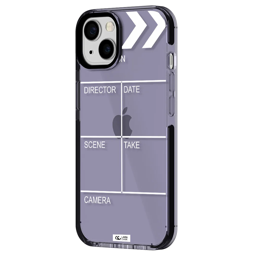 Clapperboard Apple iPhone 13 impact Lilac Case
