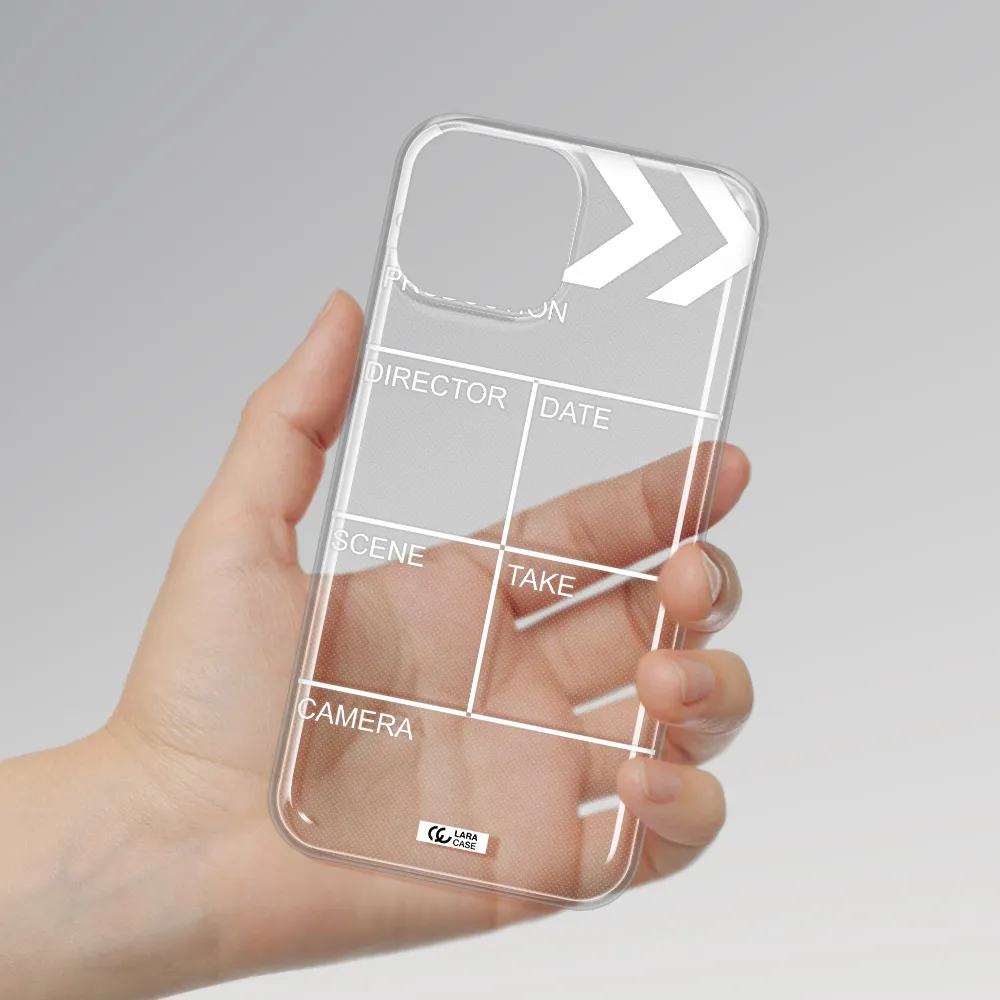 Clapperboard Apple iPhone 13 mini Clear TPU Case