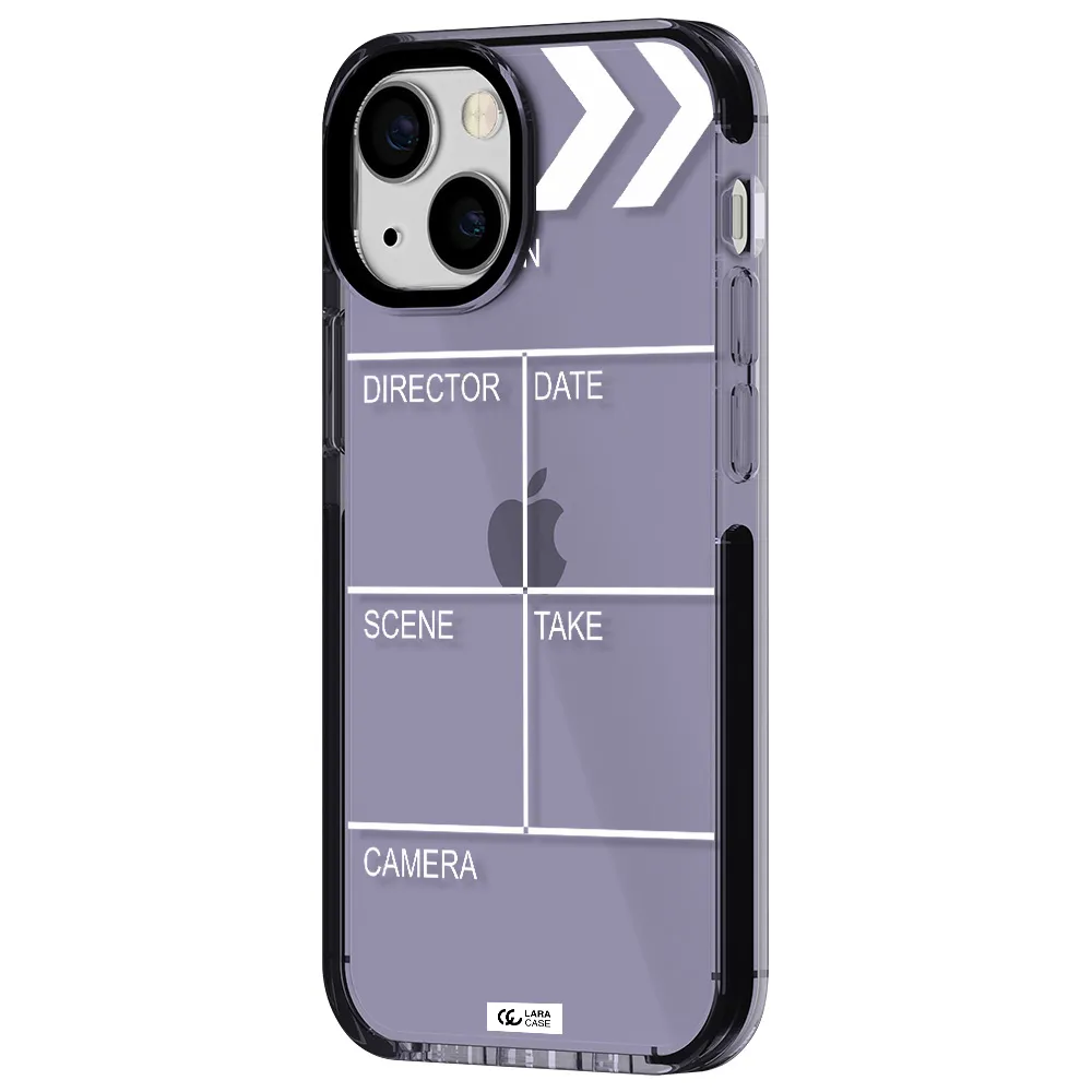 Clapperboard Apple iPhone 13 mini impact Lilac Case