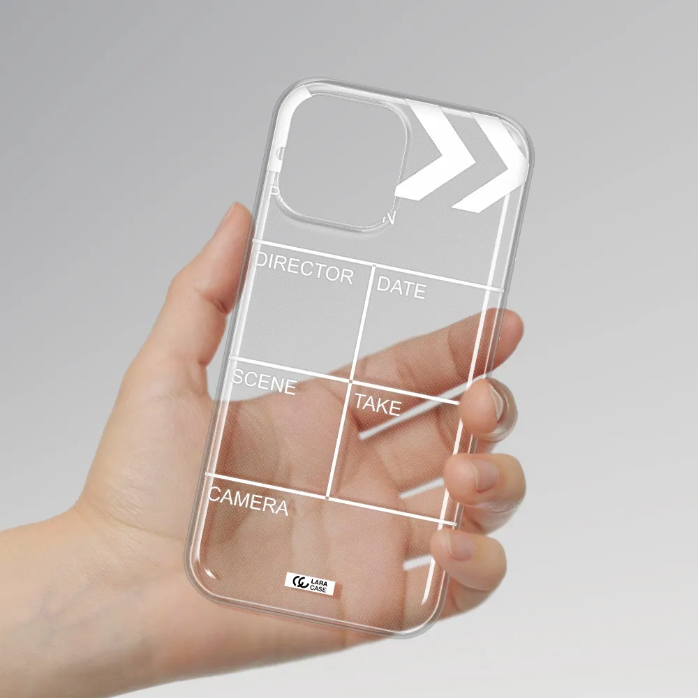 Clapperboard Apple iPhone 13 Pro Clear TPU Case