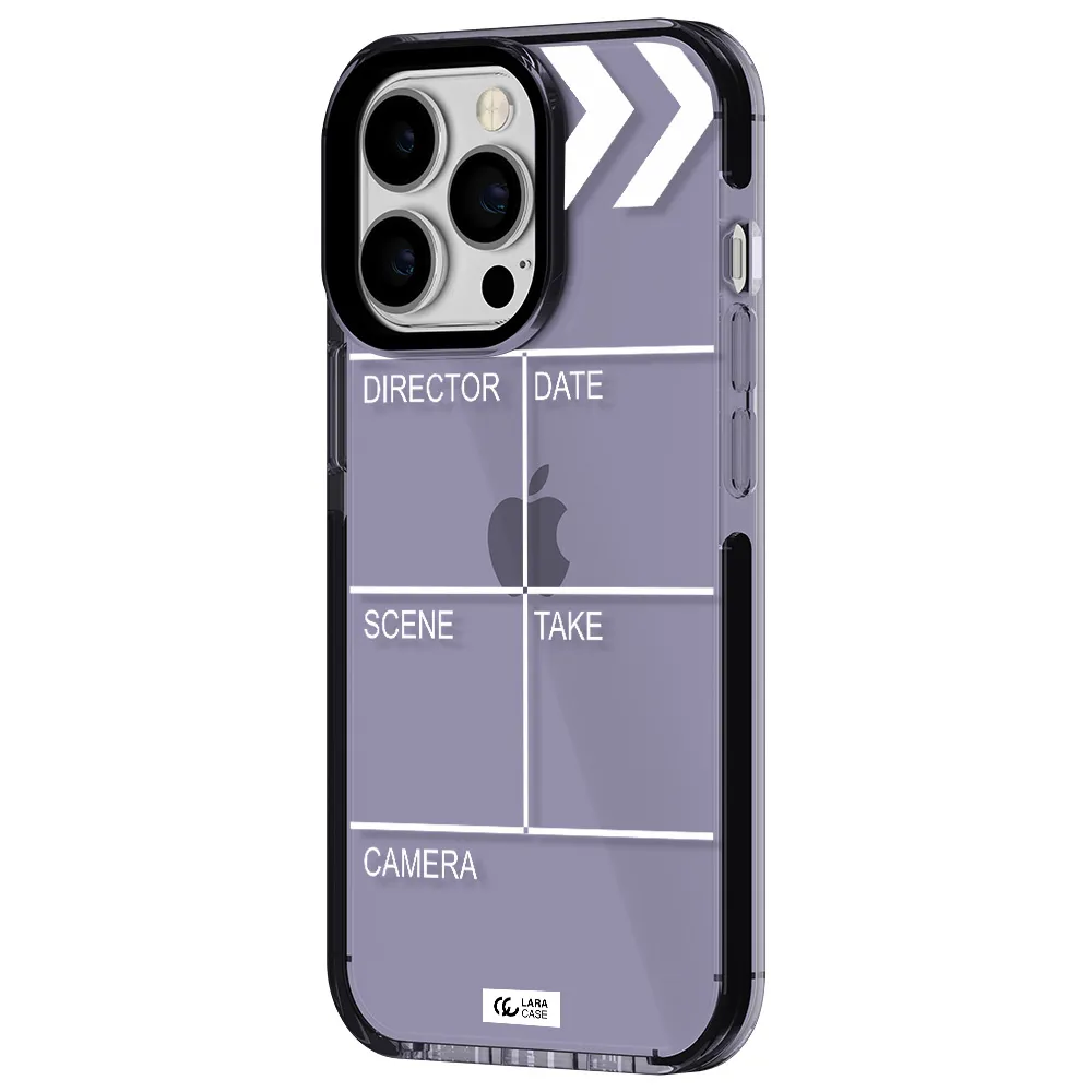 Clapperboard Apple iPhone 13 Pro impact Lilac Case