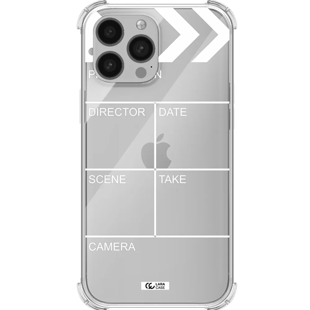 Clapperboard Apple iPhone 13 Pro Max Clear PC Case