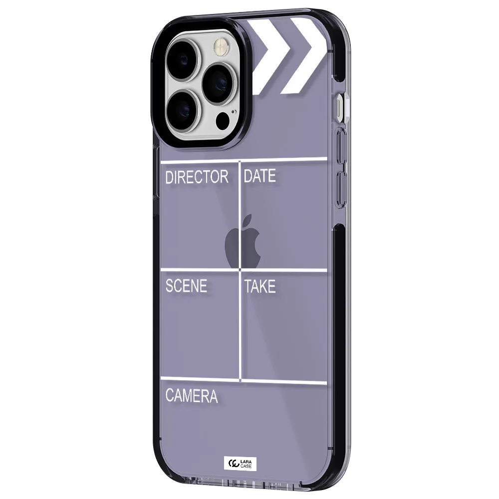Clapperboard Apple iPhone 13 Pro Max impact Lilac Case