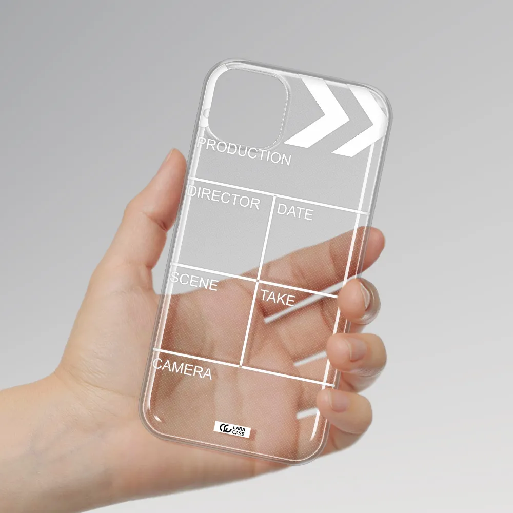 Clapperboard Apple iPhone 14 Clear TPU Case