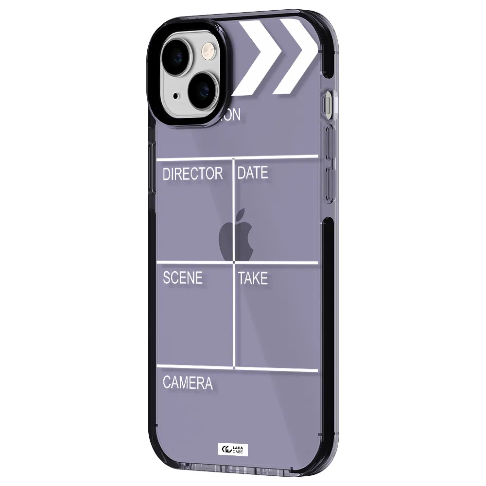 Clapperboard Apple iPhone 14 plus impact Lilac Case