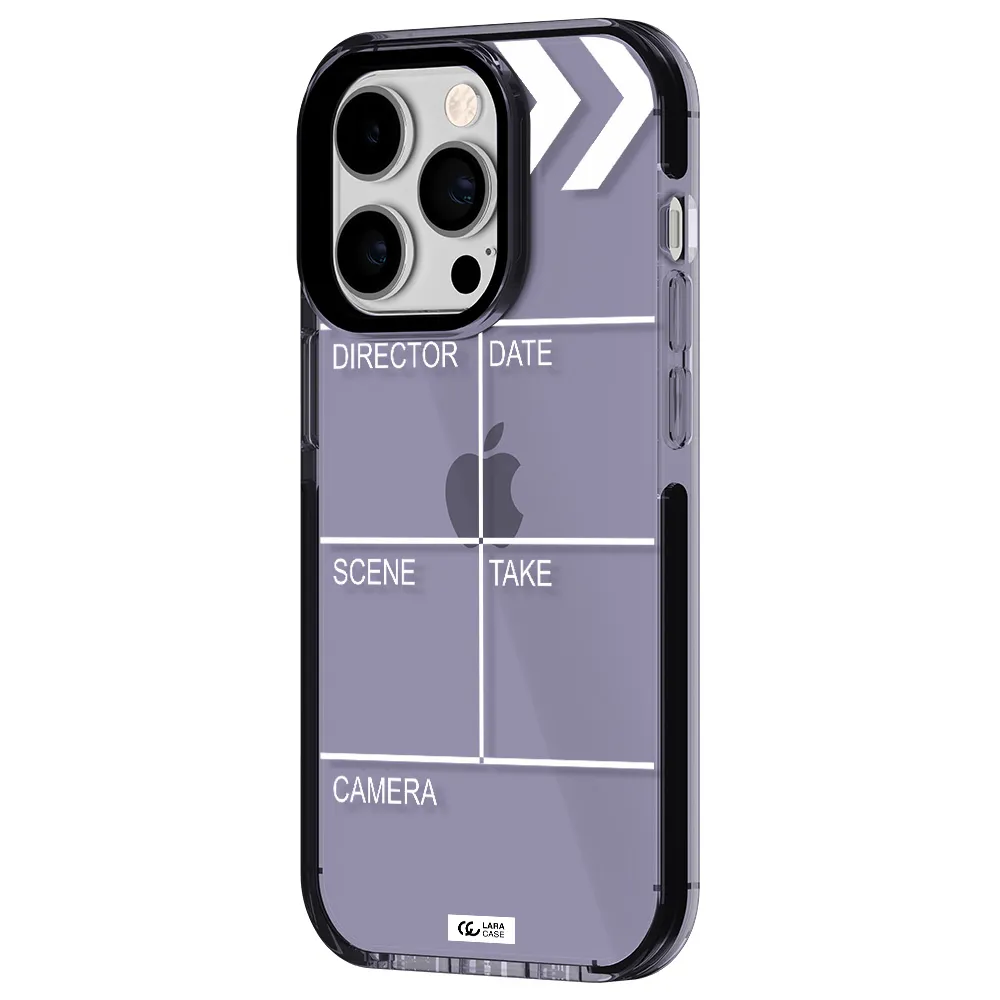 Clapperboard Apple iPhone 14 pro impact Lilac Case