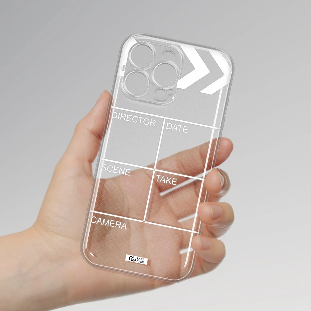 Clapperboard Apple Iphone 16 Pro Max Clear Tpu Case