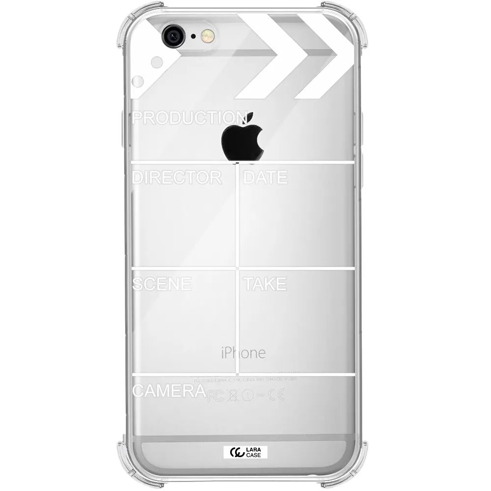 Clapperboard Apple iPhone 6 Clear PC Case
