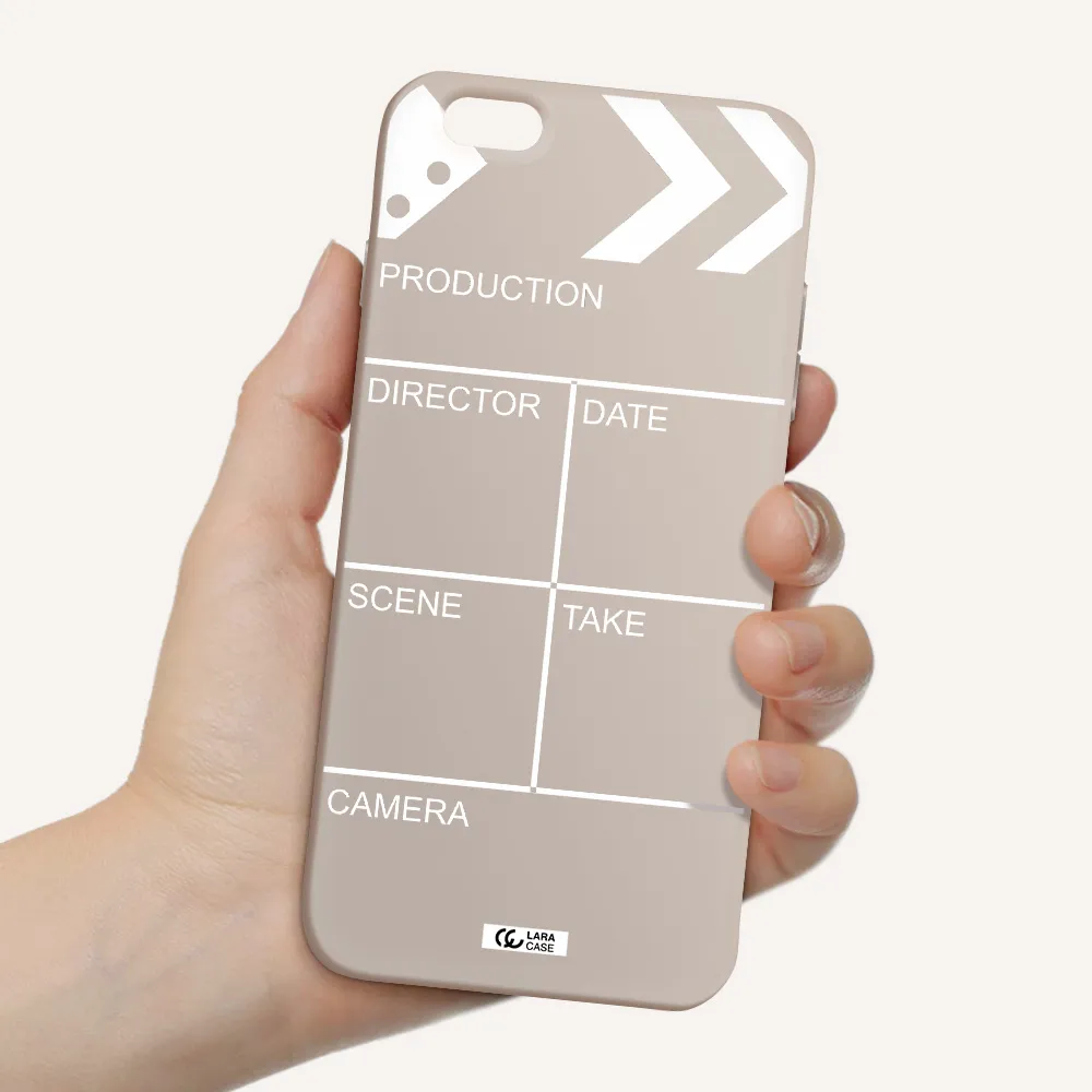 Clapperboard Apple iPhone 6 plus Silicone Stone Case