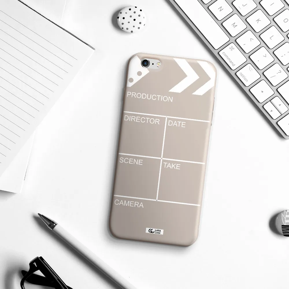 Clapperboard Apple iPhone 6 plus Silicone Stone Case