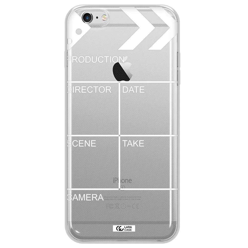 Clapperboard Apple iPhone 6 s plus Clear TPU Case
