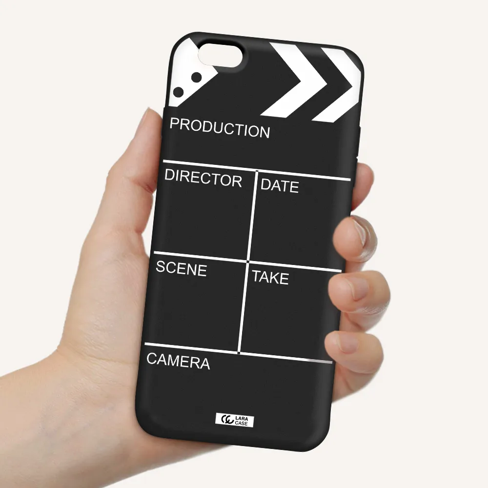 Clapperboard Apple iPhone 6 s plus Silicone black Case