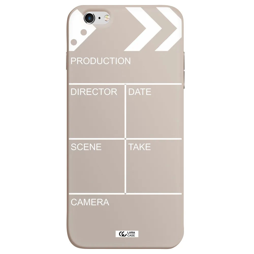Clapperboard Apple iPhone 6 s plus Silicone Stone Case