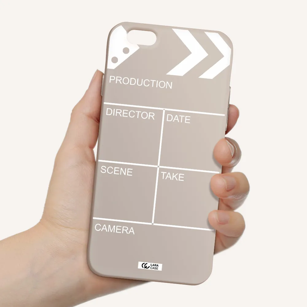 Clapperboard Apple iPhone 6 Silicone Stone Case