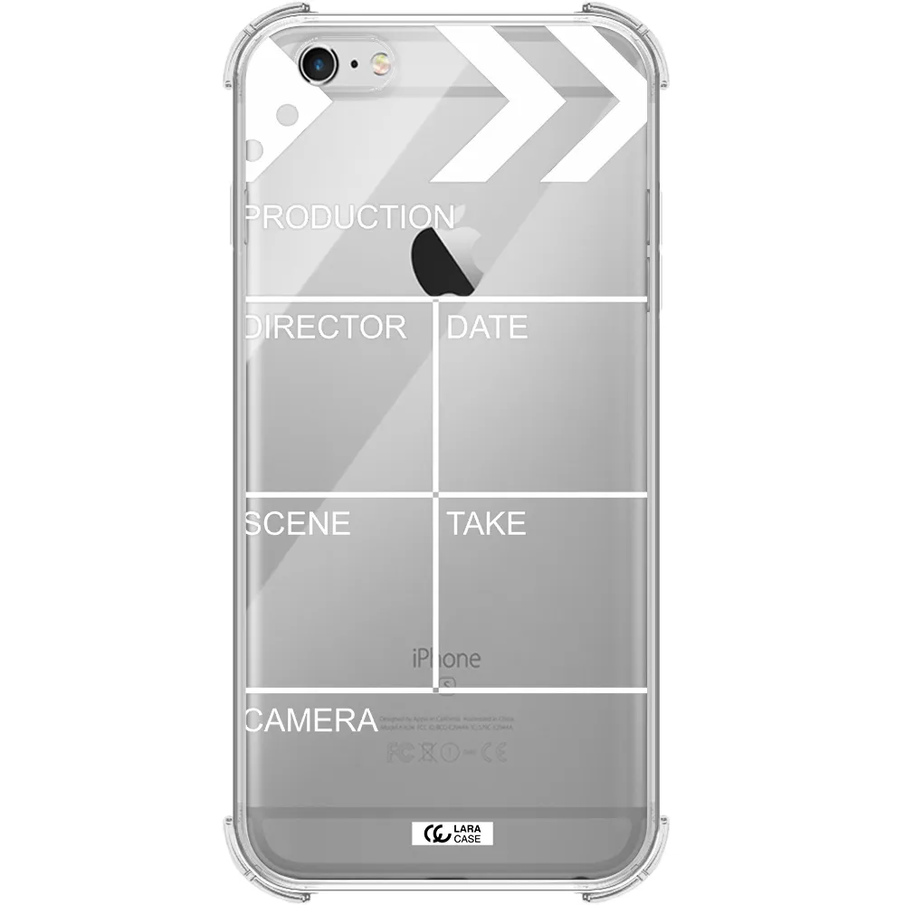 Clapperboard Apple iPhone 6S Clear PC Case
