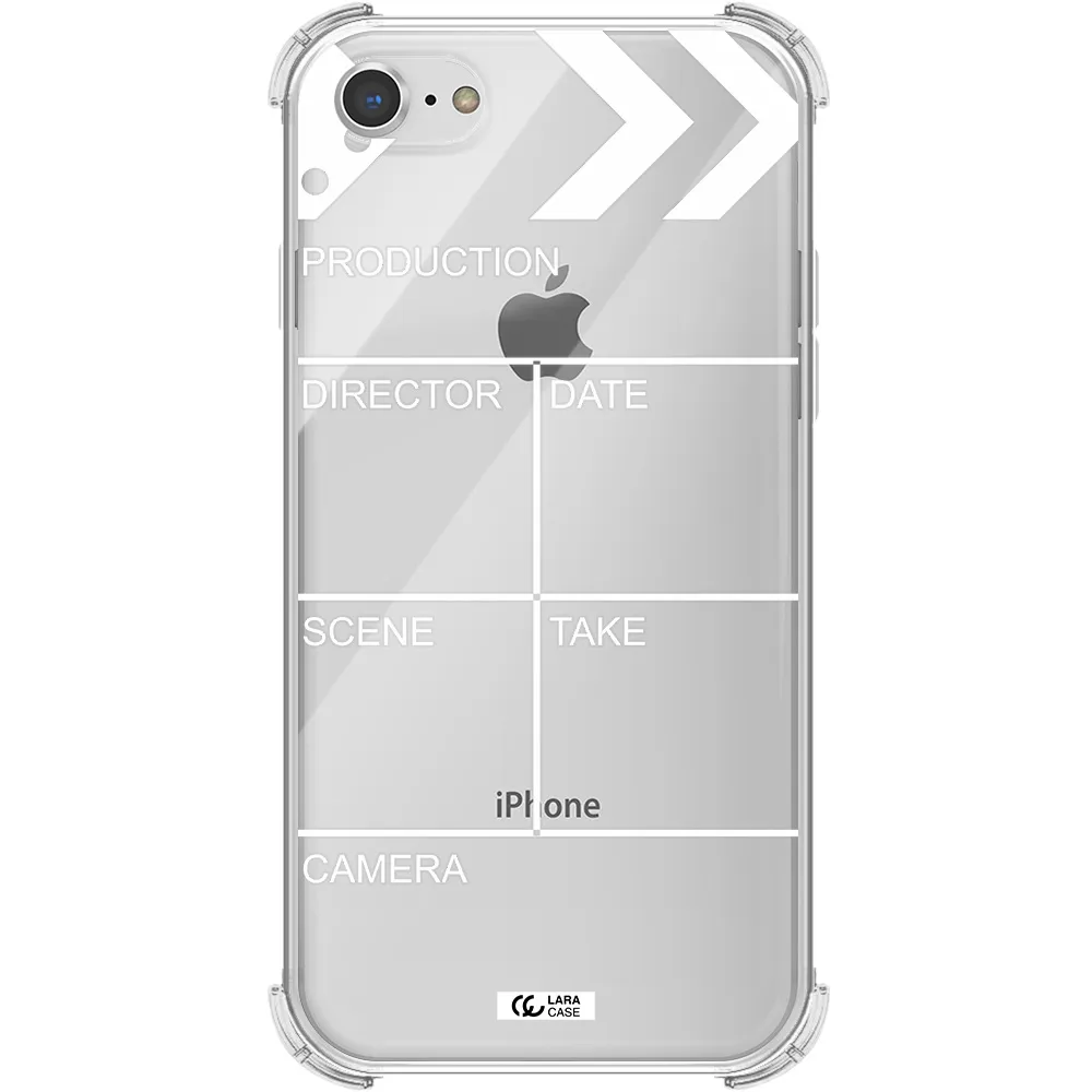 Clapperboard Apple iPhone 7 Clear PC Case