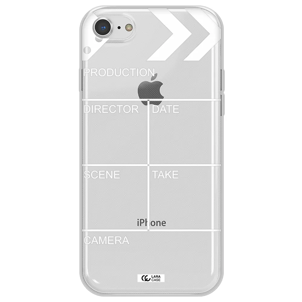 Clapperboard Apple iPhone 7 Clear TPU Case