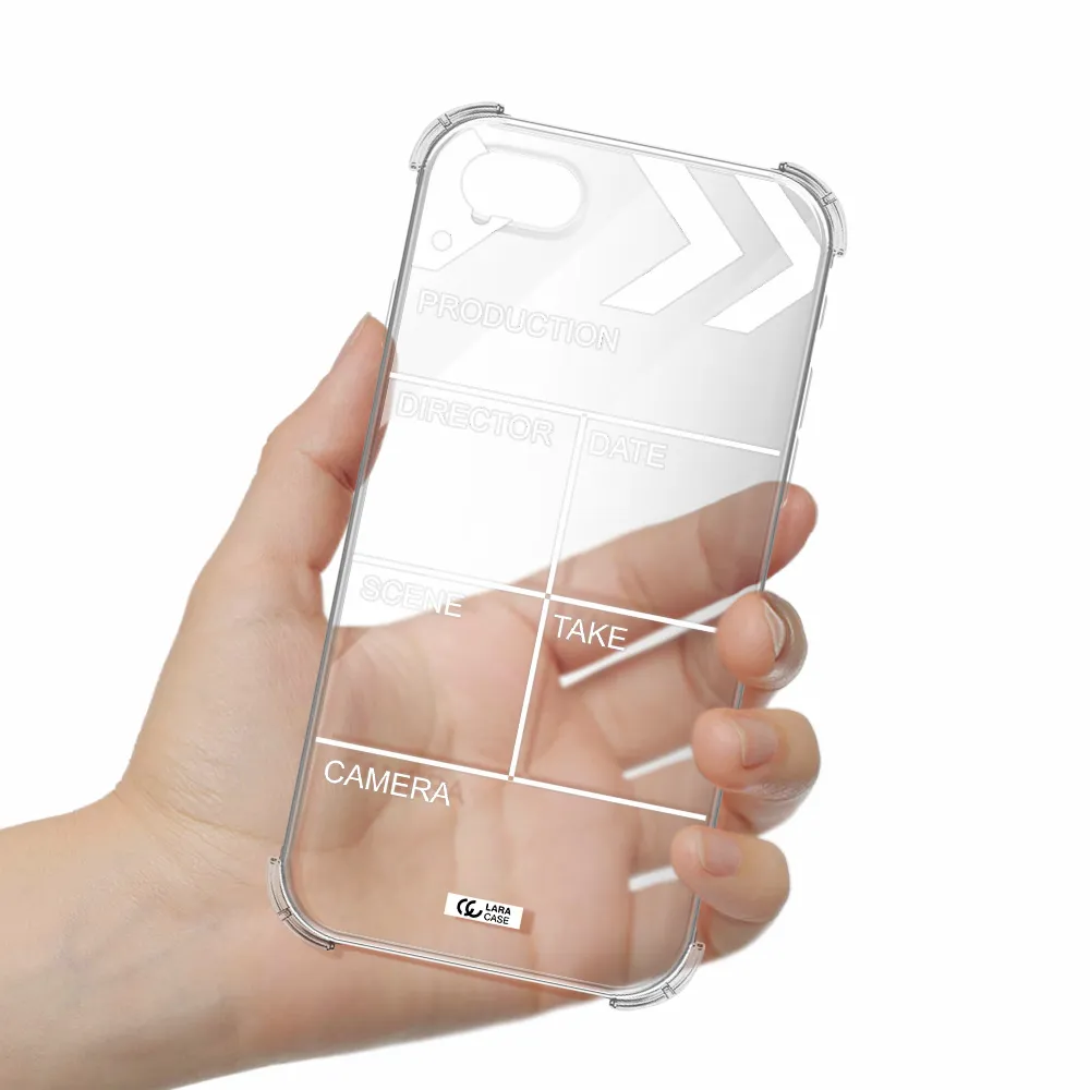 Clapperboard Apple iPhone se 2020 Clear PC Case