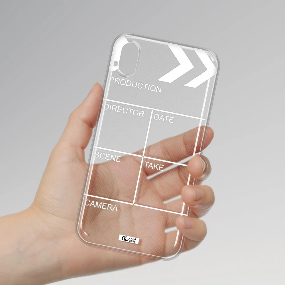Clapperboard Apple iPhone XR Clear TPU Case