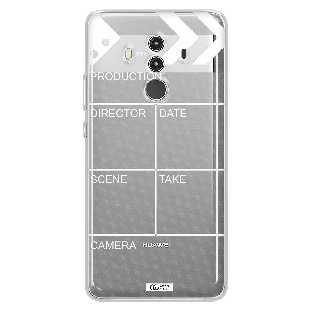 Clapperboard Huawei Mate 10 Clear TPU Case