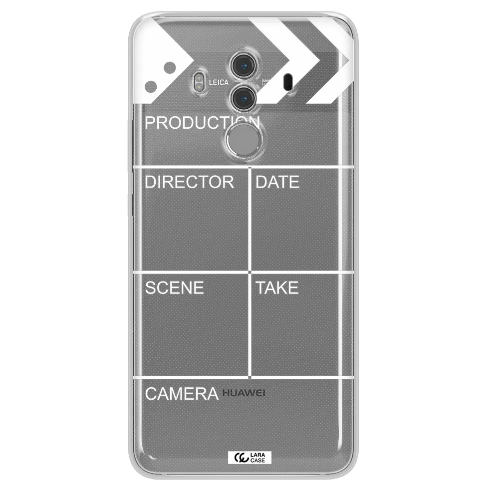 Clapperboard Huawei Mate 10 Pro Clear TPU Case