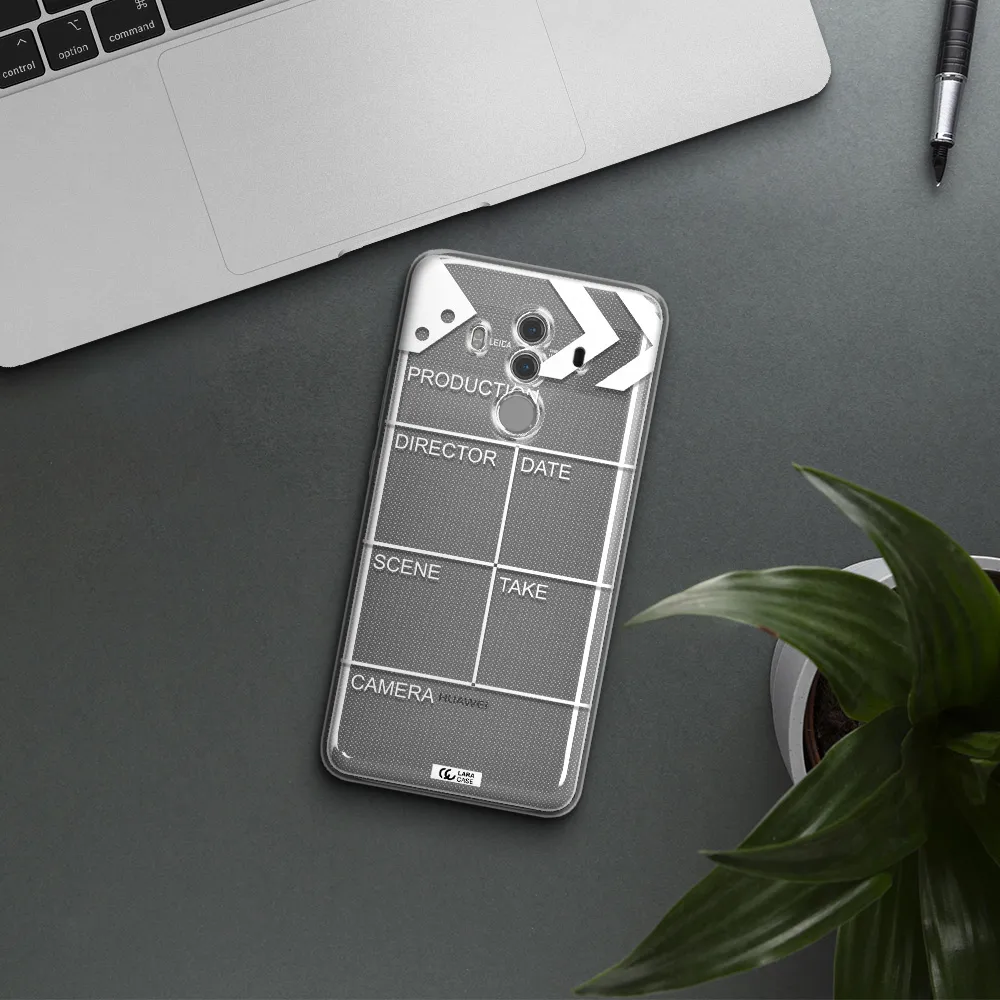 Clapperboard Huawei Mate 10 Pro Clear TPU Case