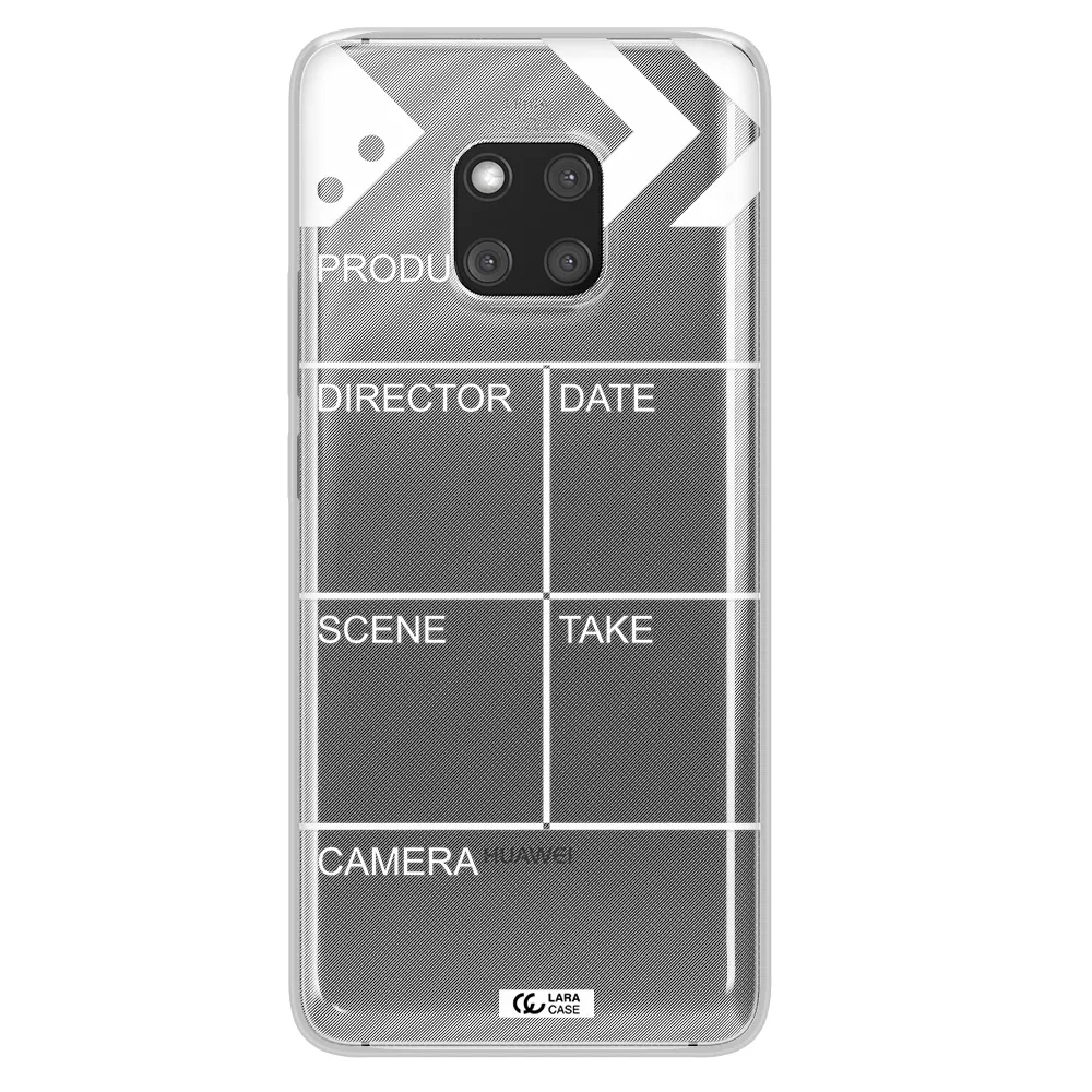 Clapperboard Huawei Mate 20 Pro Clear TPU Case