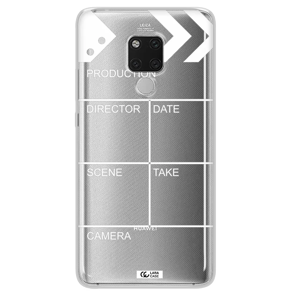 Clapperboard Huawei Mate 20X Clear TPU Case