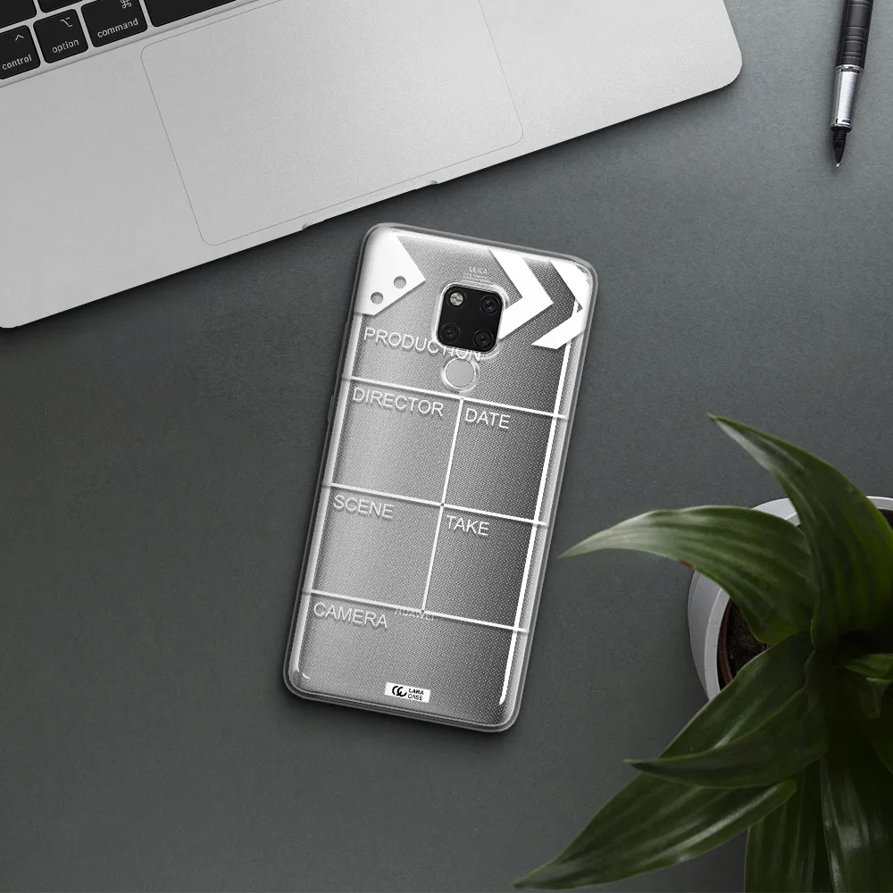 Clapperboard Huawei Mate 20X Clear TPU Case