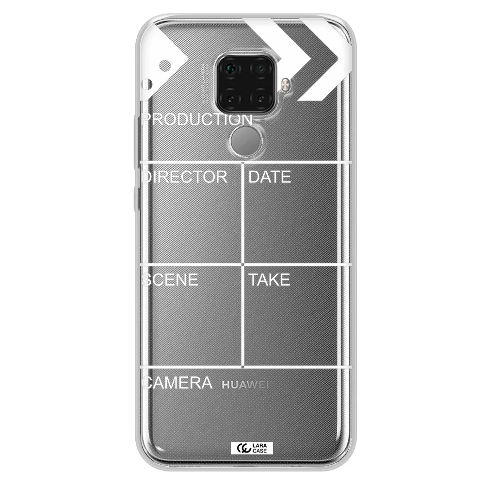 Clapperboard Huawei Mate 30 Lite Clear TPU Case