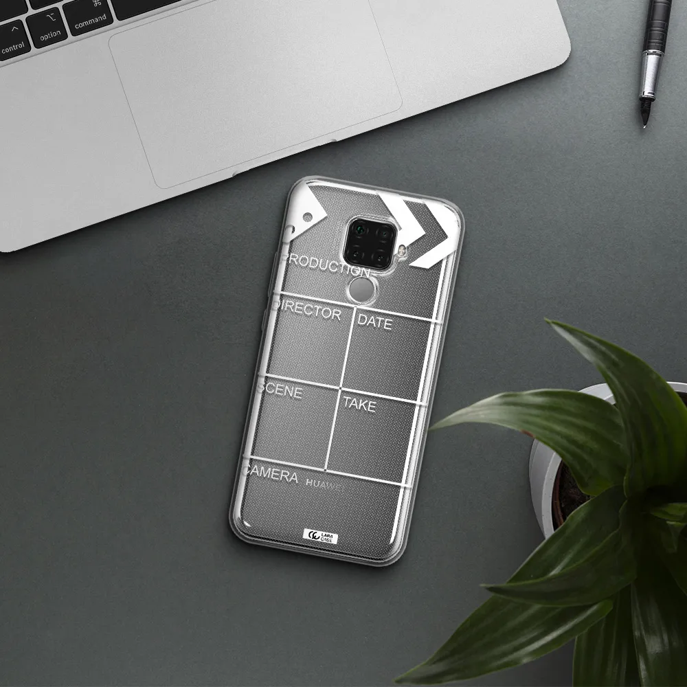 Clapperboard Huawei Mate 30 Lite Clear TPU Case