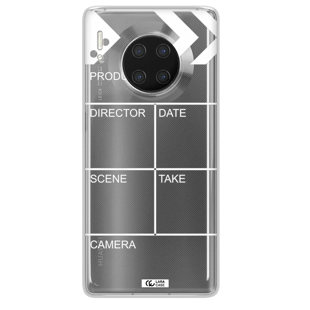 Clapperboard Huawei Mate 30 Pro Clear TPU Case