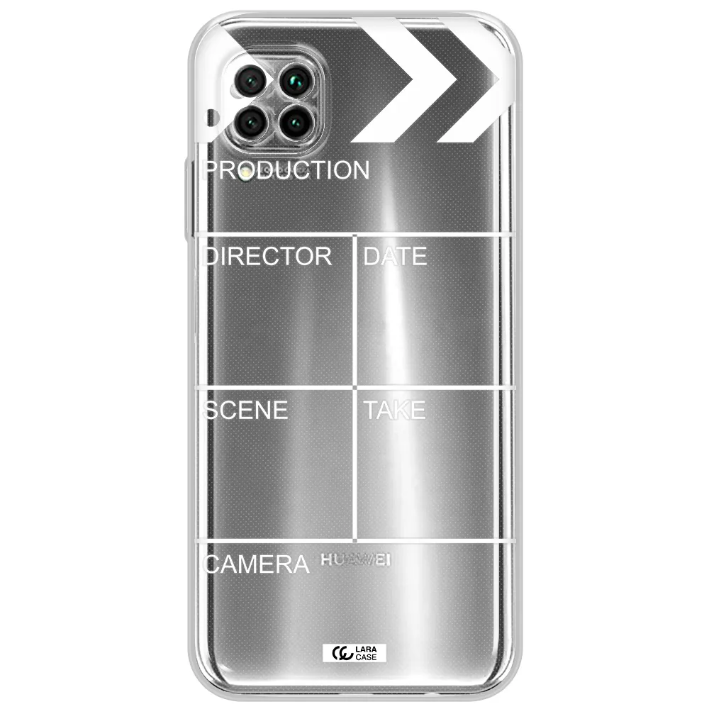 Clapperboard Huawei Nova 7I Clear Tpu Case