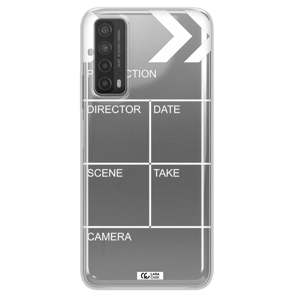 Clapperboard Huawei P Smart 2021 Clear TPU Case