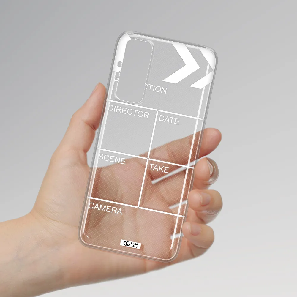 Clapperboard Huawei P Smart 2021 Clear TPU Case