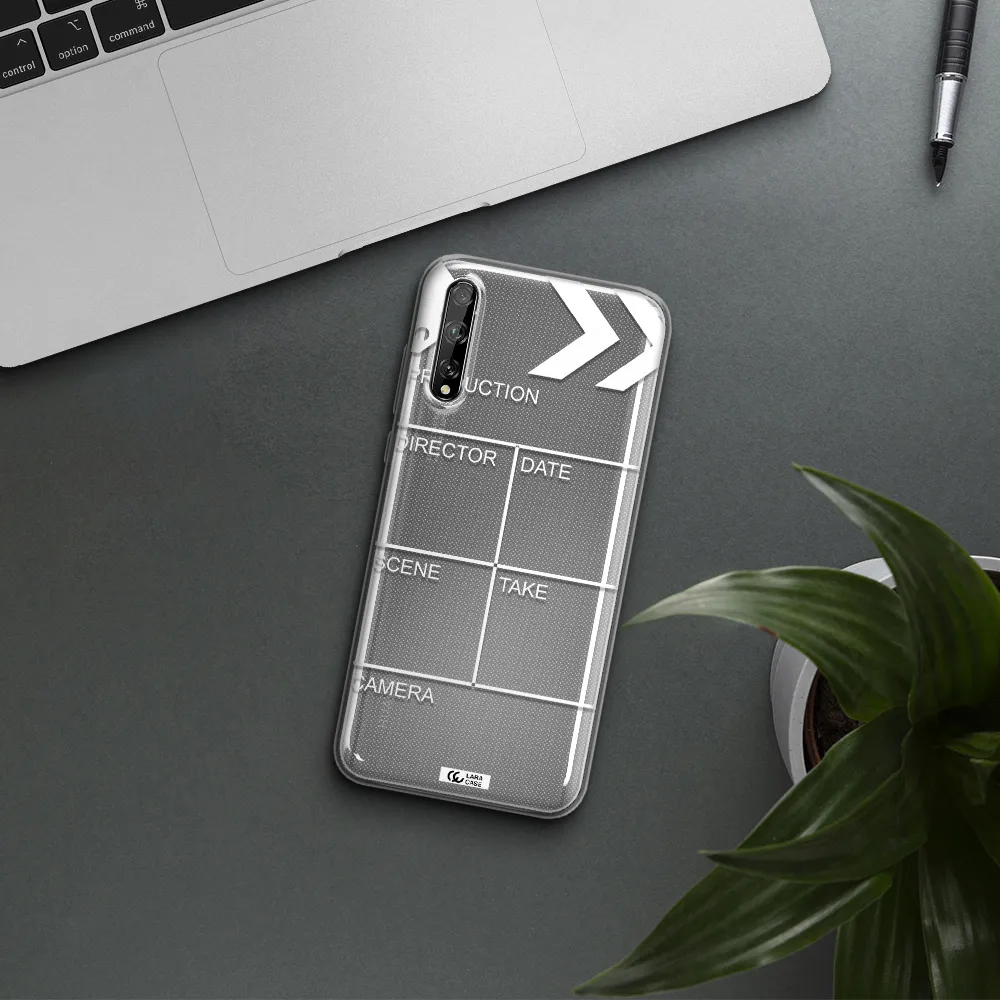 Clapperboard Huawei P Smart S Clear TPU Case