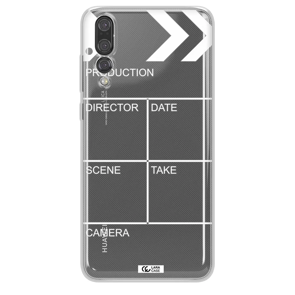 Clapperboard Huawei P20 Pro Clear TPU Case