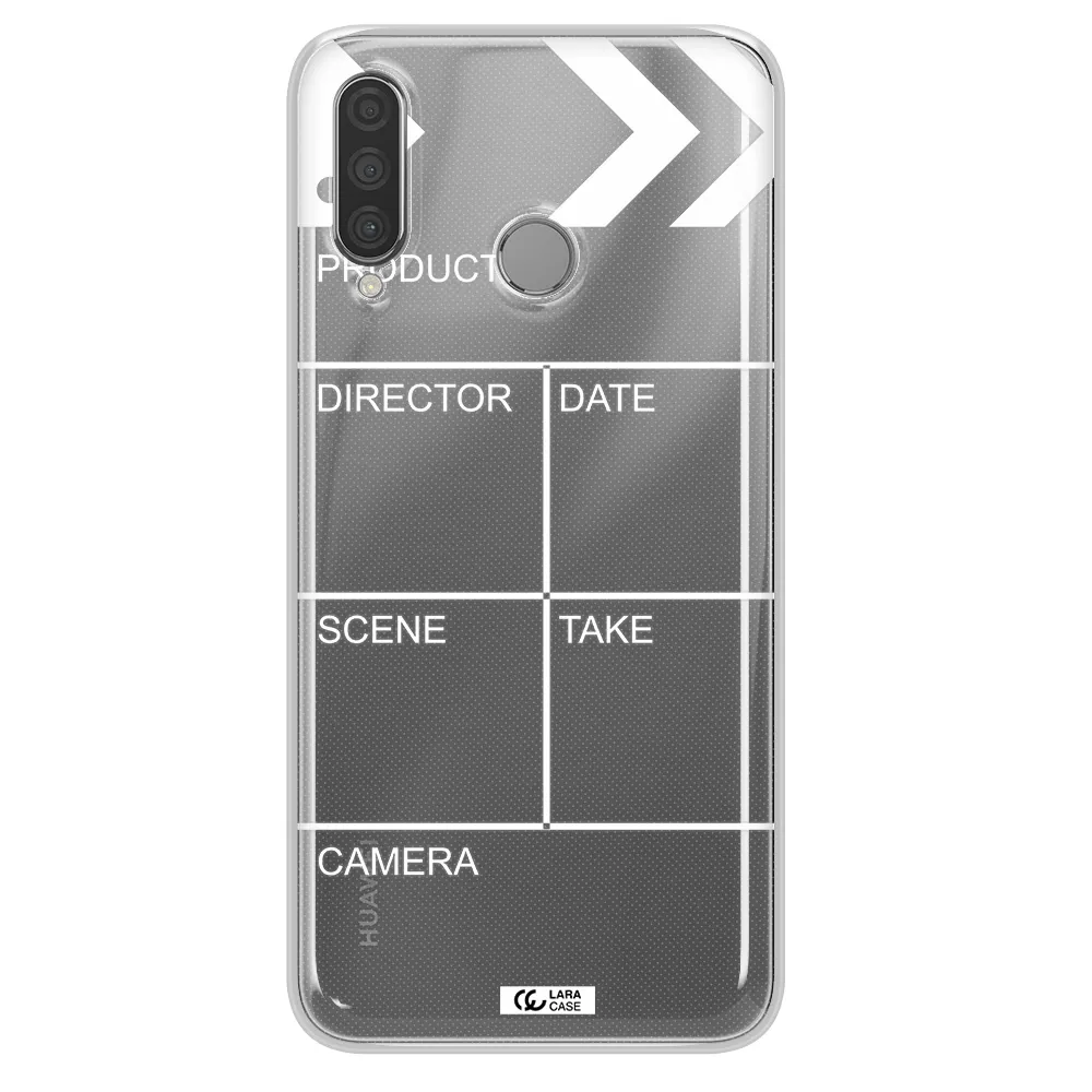 Clapperboard Huawei P30 Lite Clear TPU Case