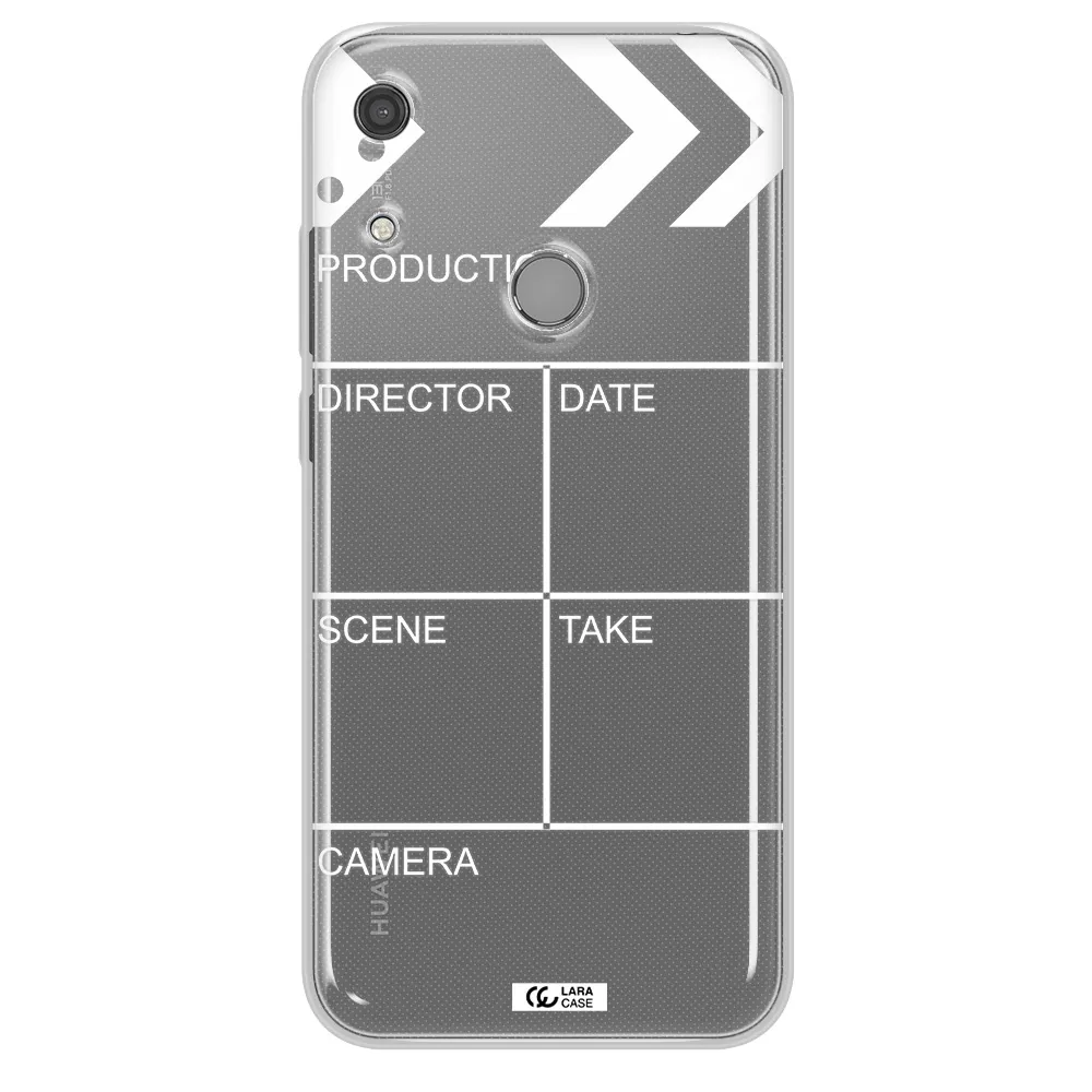 Clapperboard Huawei Y6S Clear TPU Case