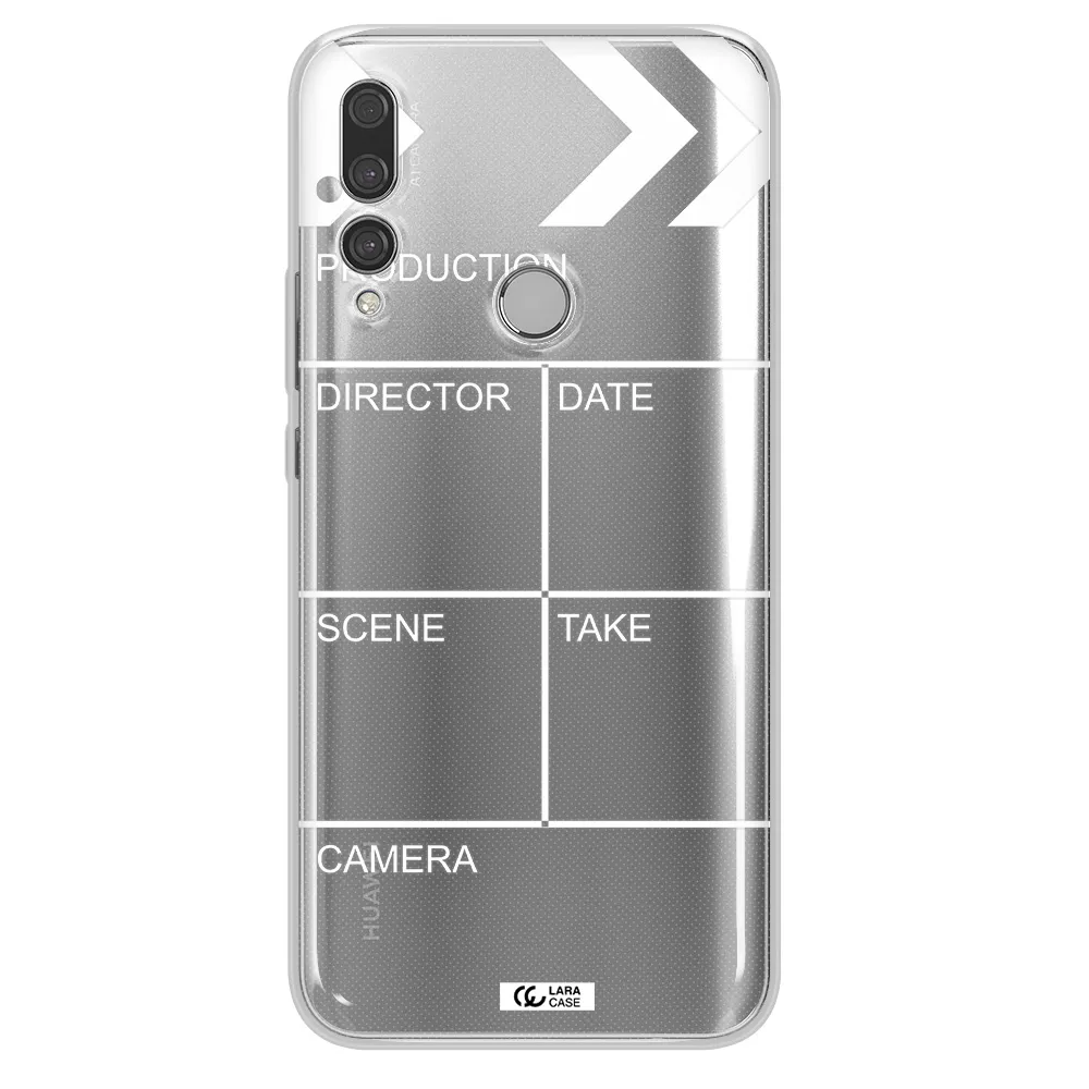 Clapperboard Huawei Y9 Prime 2019 Clear TPU Case